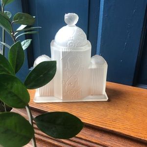 Frosted Glassware Piece